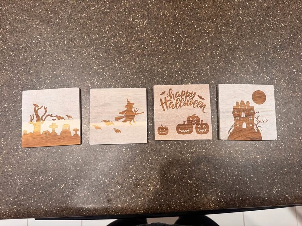 Halloween coasters